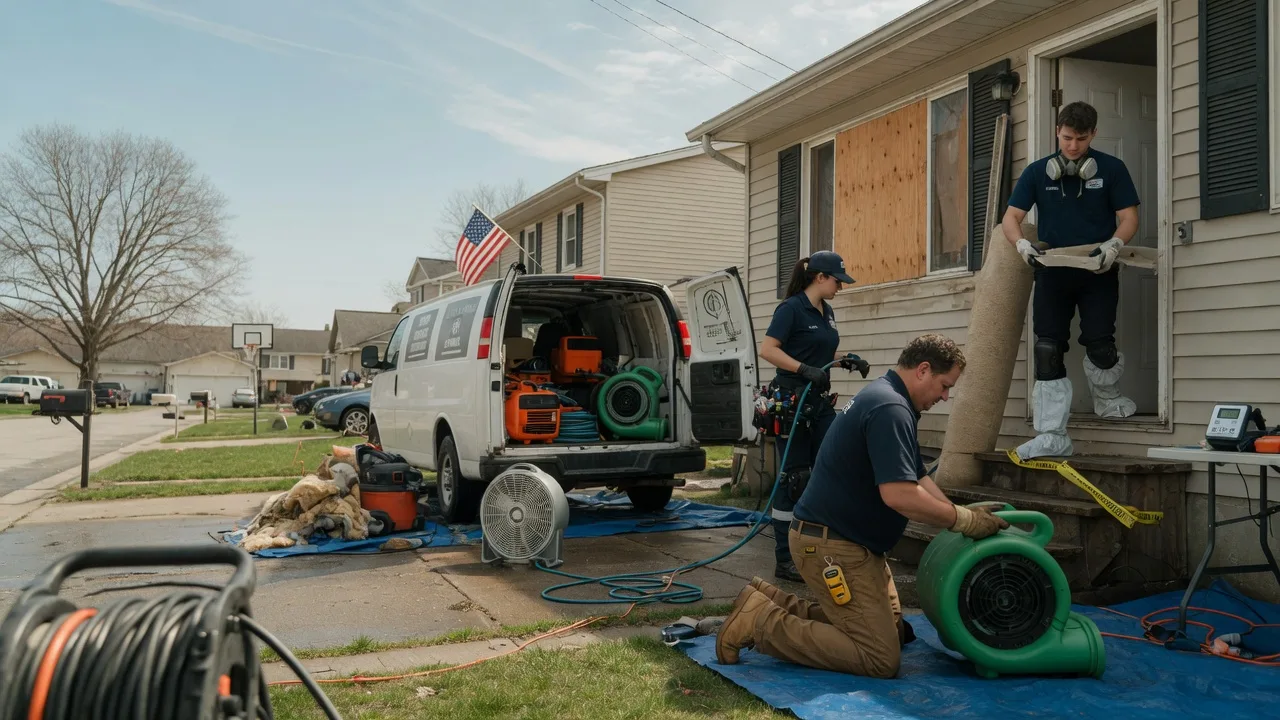 Water Damage Restoration in Zanesville, OH near me
